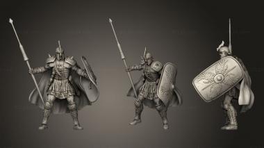 Military figurines Modius 3d model